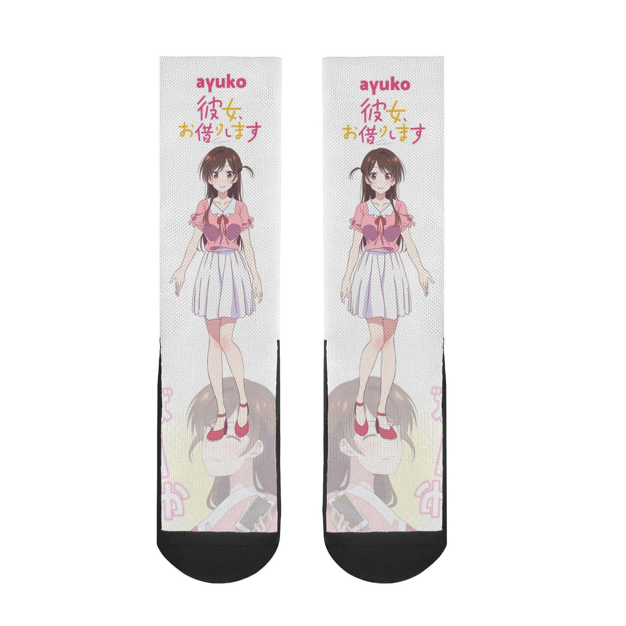Rent A Girlfriend Chizuru Anime Socks _ popcustoms _ Ayuko