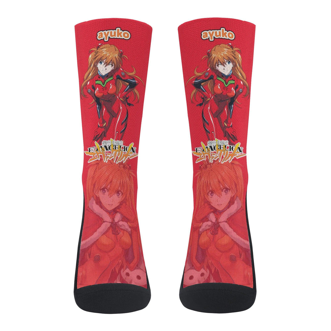 Neon Genesis Evangelion Anime Socks _ Neon Genesis Evangelion _ Ayuko