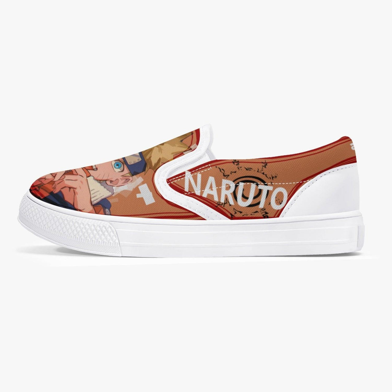 Naruto Shippuden Naruto Kids Slip Ons Anime Shoes _ Naruto _ Ayuko