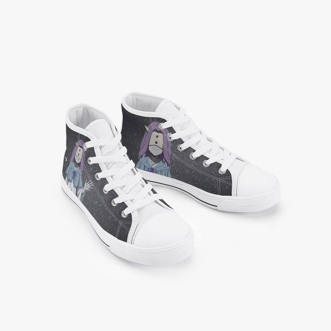 The Promised Neverland Mujika Kids A-Star High Anime Shoes _ The Promised neverland _ Ayuko