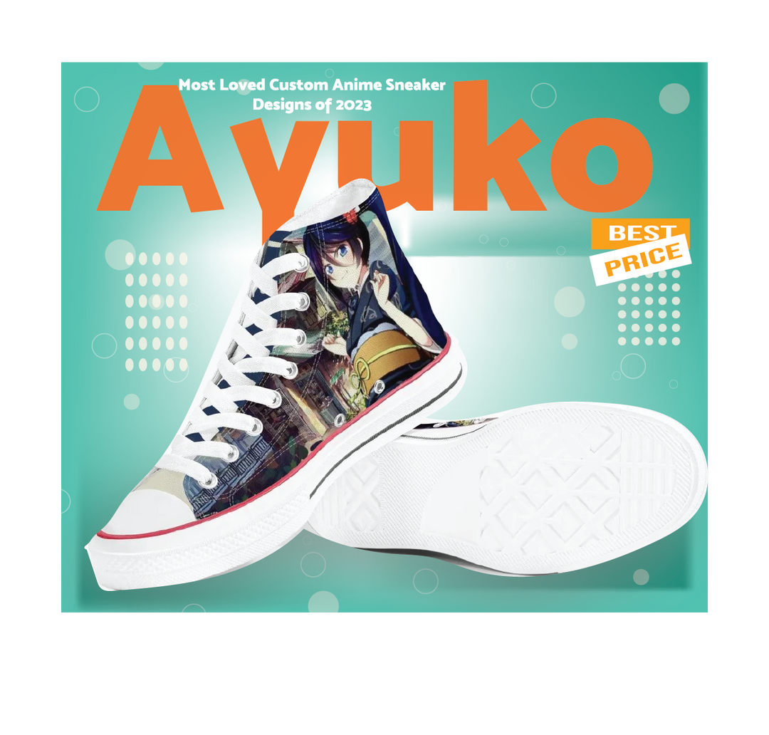 AyukoShop's Most Loved Custom Anime Sneaker Designs of 2023