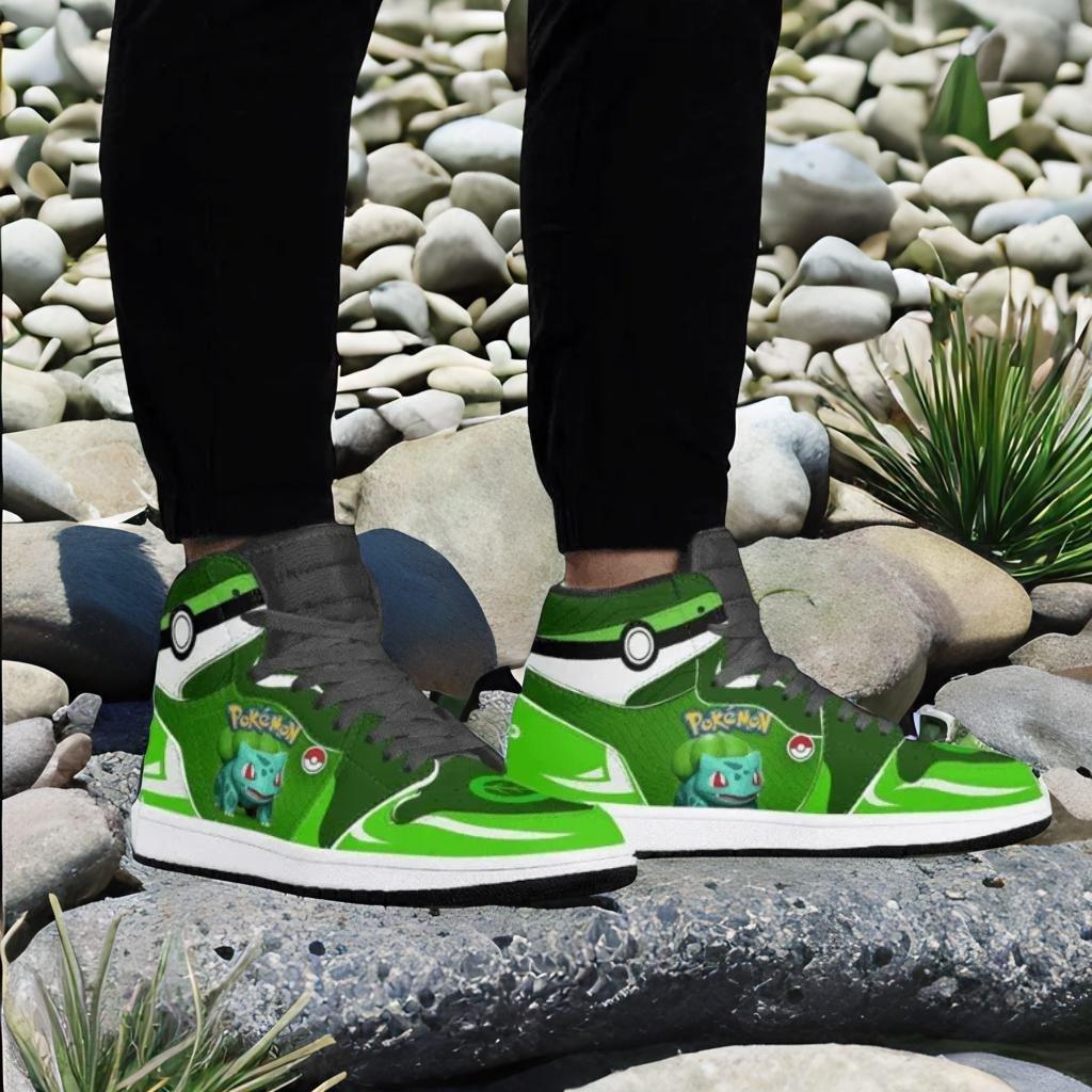 Take a Step into Nature with Bulbasaur Shoes - Ayuko