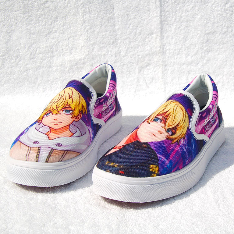 anime slip ons shoes