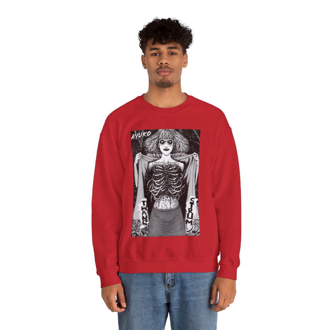 Junji Ito Ribs Woman Sweatshirt