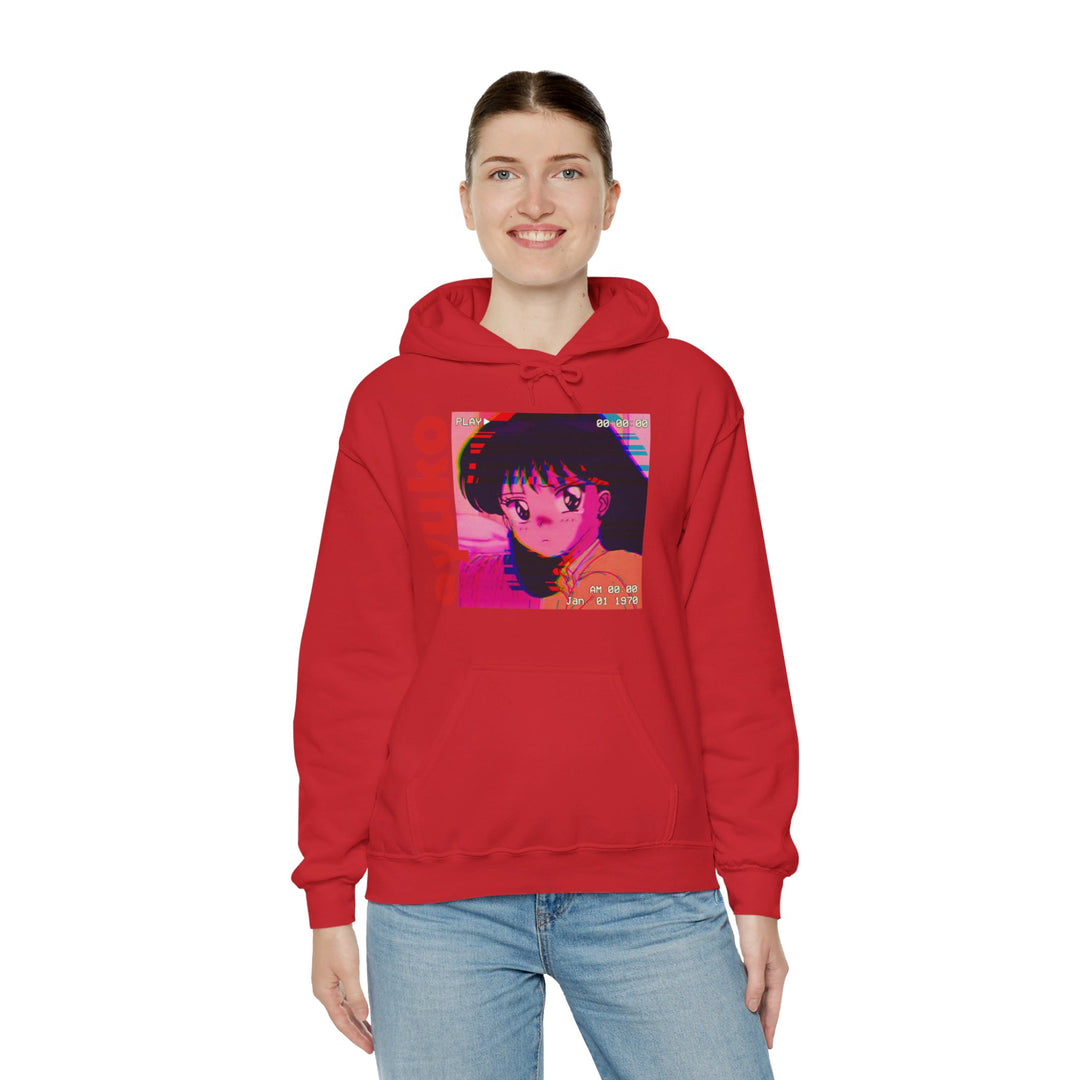 Sailor Mars VHS Ayuko Anime Hoodie