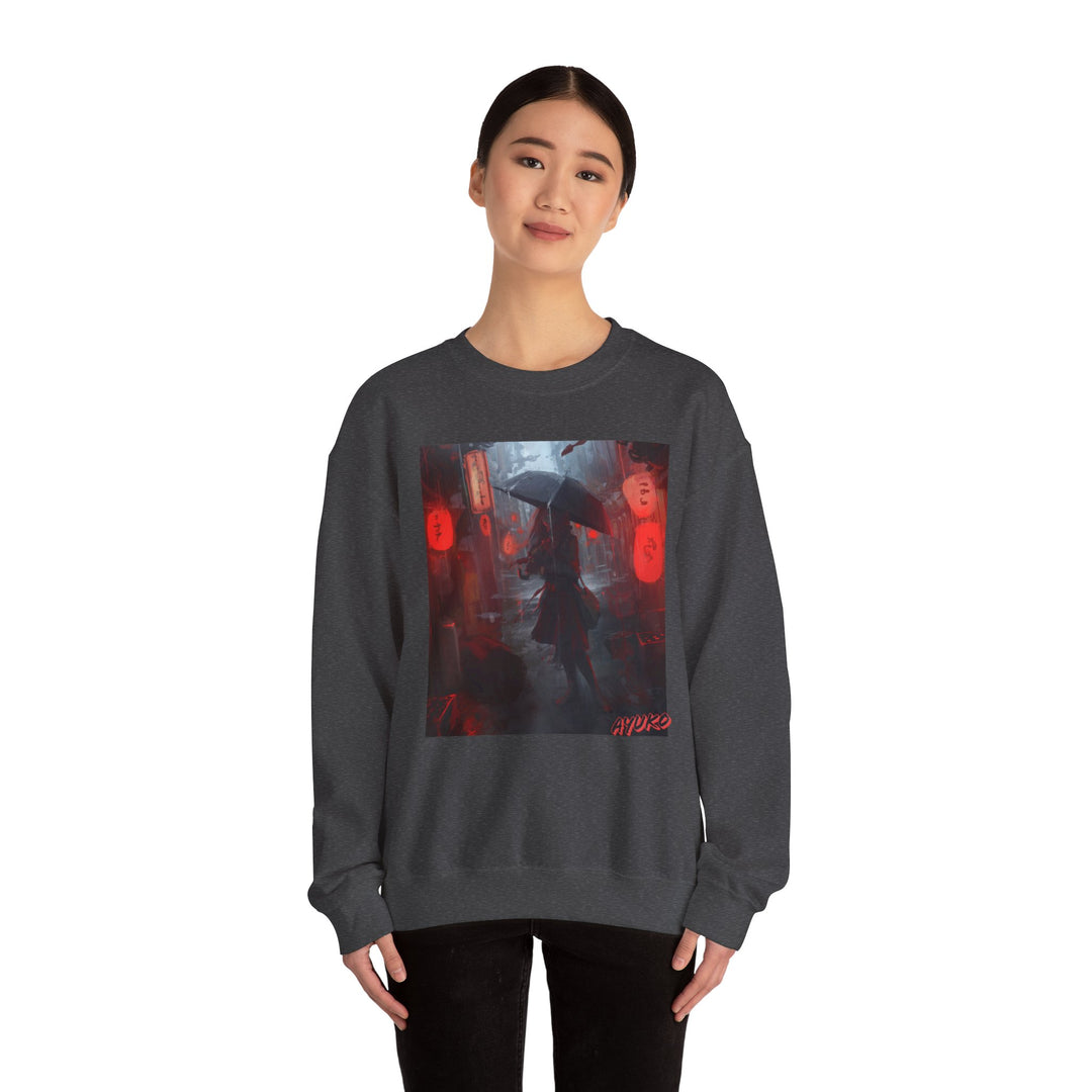 Girl in the Rain Sweatshirt