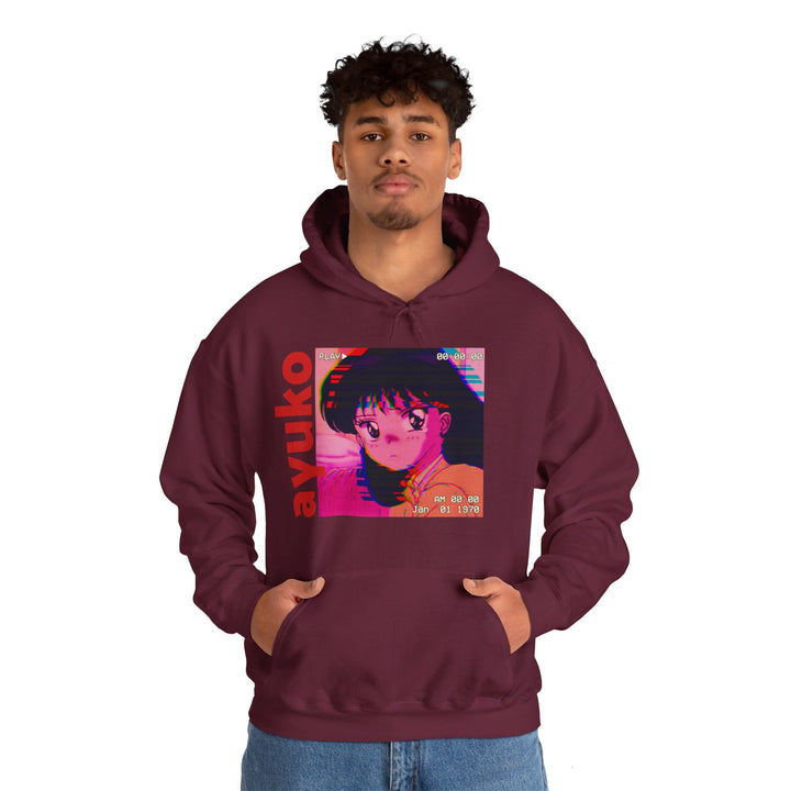 Sailor Mars VHS Ayuko Anime Hoodie