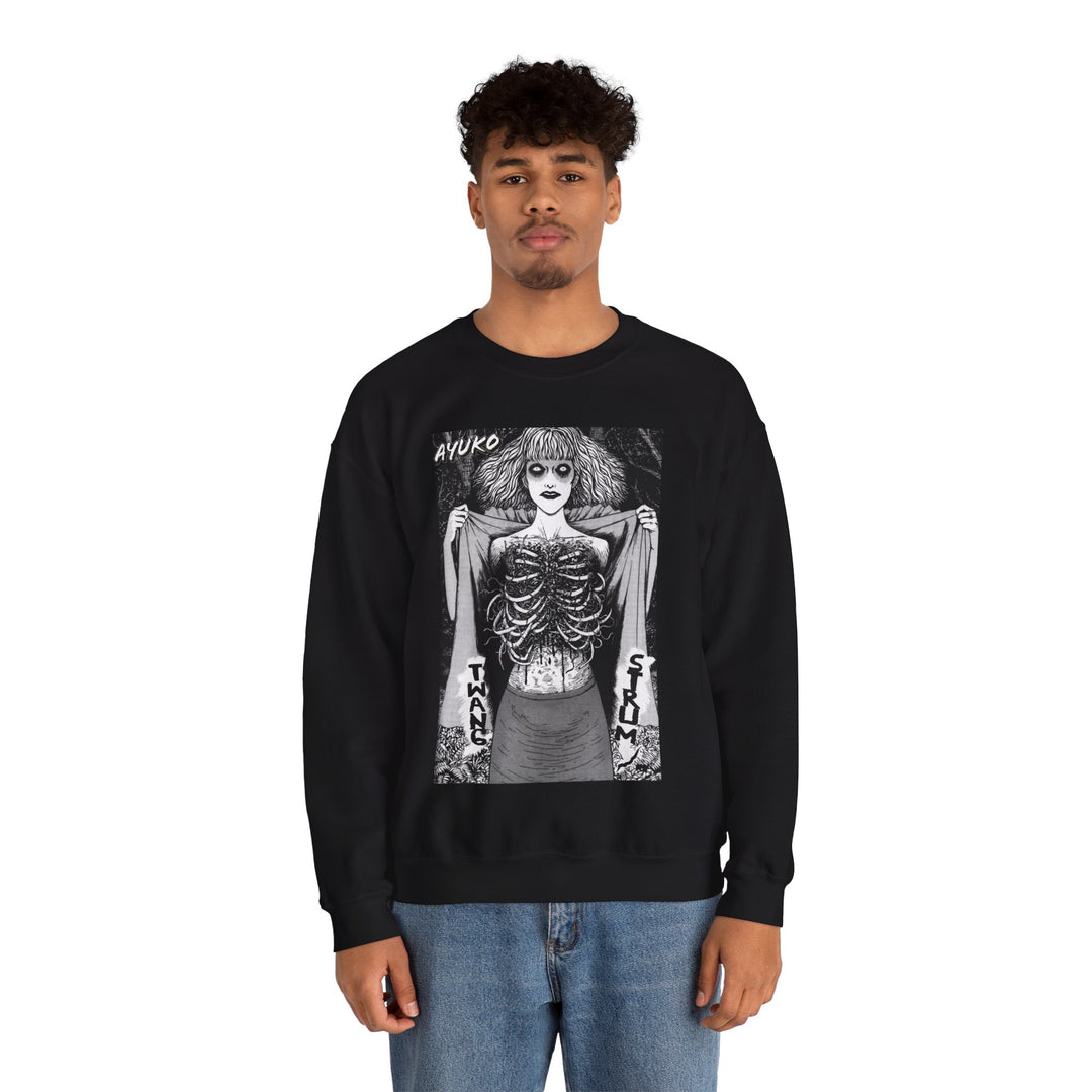 Junji Ito Ribs Woman Sweatshirt