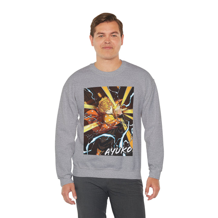 Zenitsu Breath of Thunder Ayuko Anime Sweatshirt