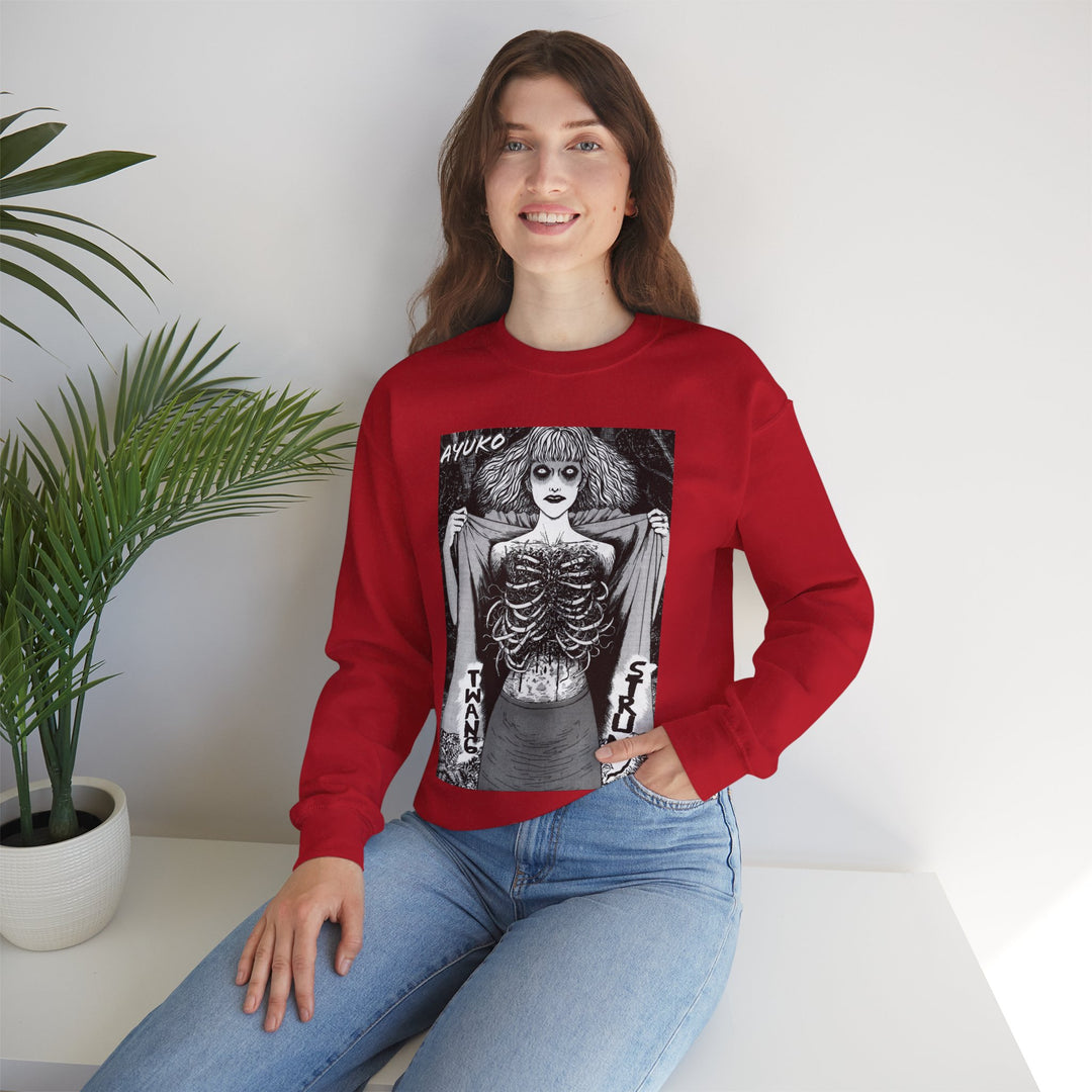 Junji Ito Ribs Woman Sweatshirt