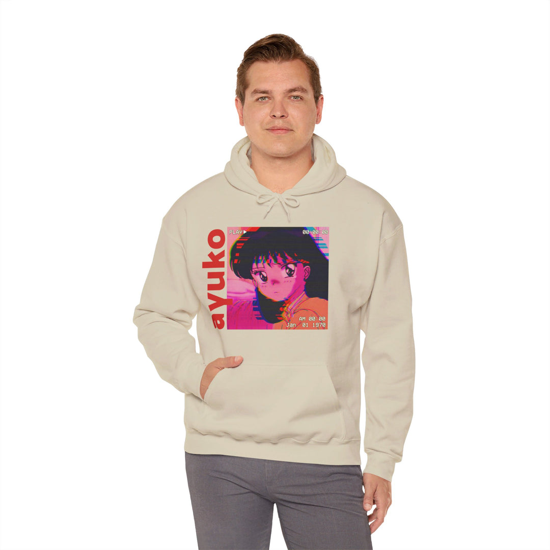 Sailor Mars VHS Ayuko Anime Hoodie