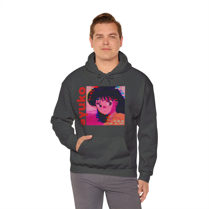 Sailor Mars VHS Ayuko Anime Hoodie