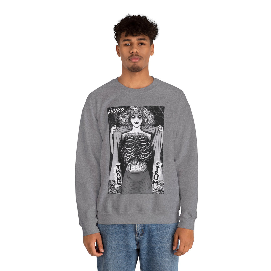 Junji Ito Ribs Woman Sweatshirt