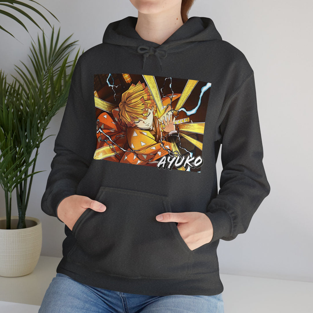 Zenitsu Breath of Thunder Ayuko Anime Hoodie