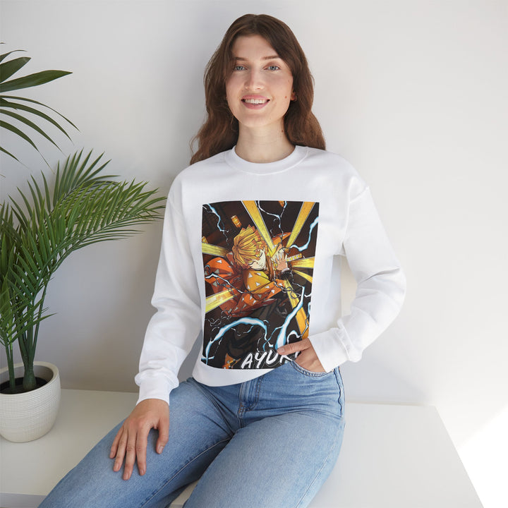 Zenitsu Breath of Thunder Ayuko Anime Sweatshirt