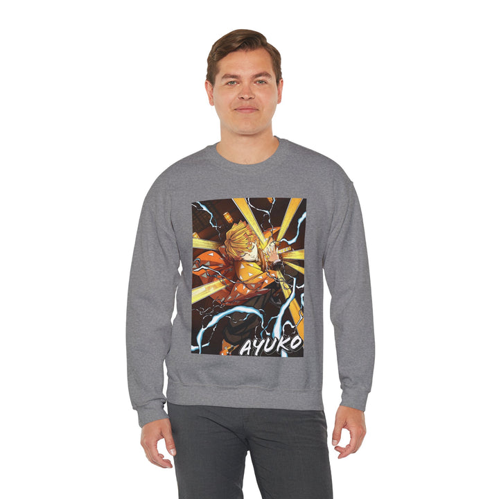 Zenitsu Breath of Thunder Ayuko Anime Sweatshirt