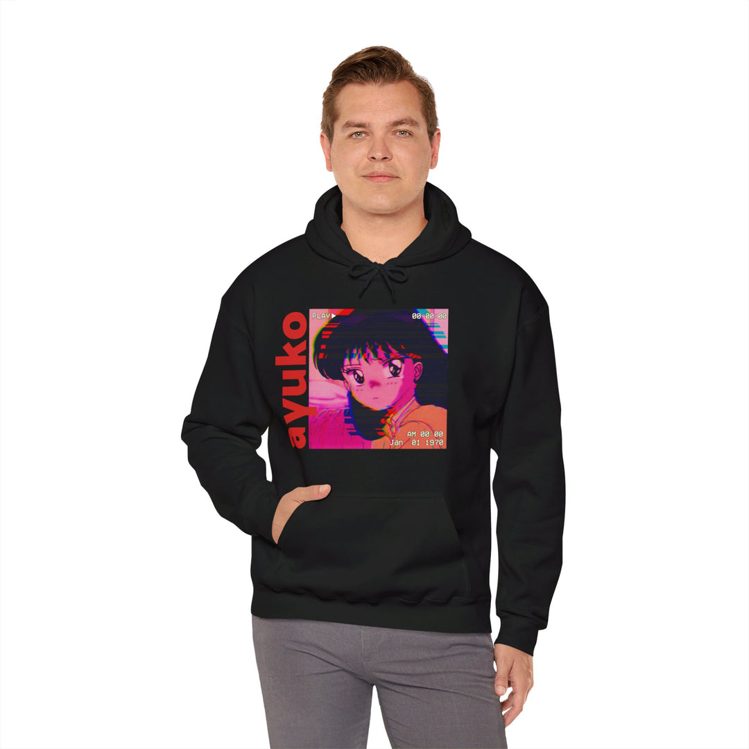 Sailor Mars VHS Ayuko Anime Hoodie