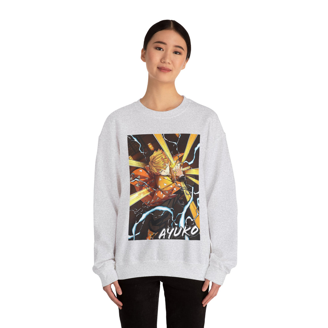 Zenitsu Breath of Thunder Ayuko Anime Sweatshirt