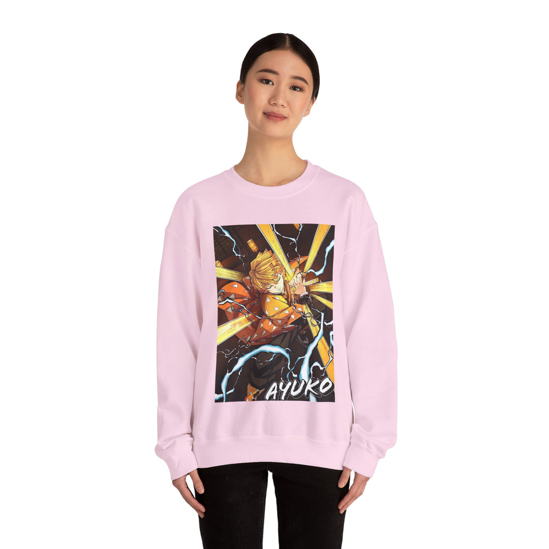 Zenitsu Breath of Thunder Ayuko Anime Sweatshirt