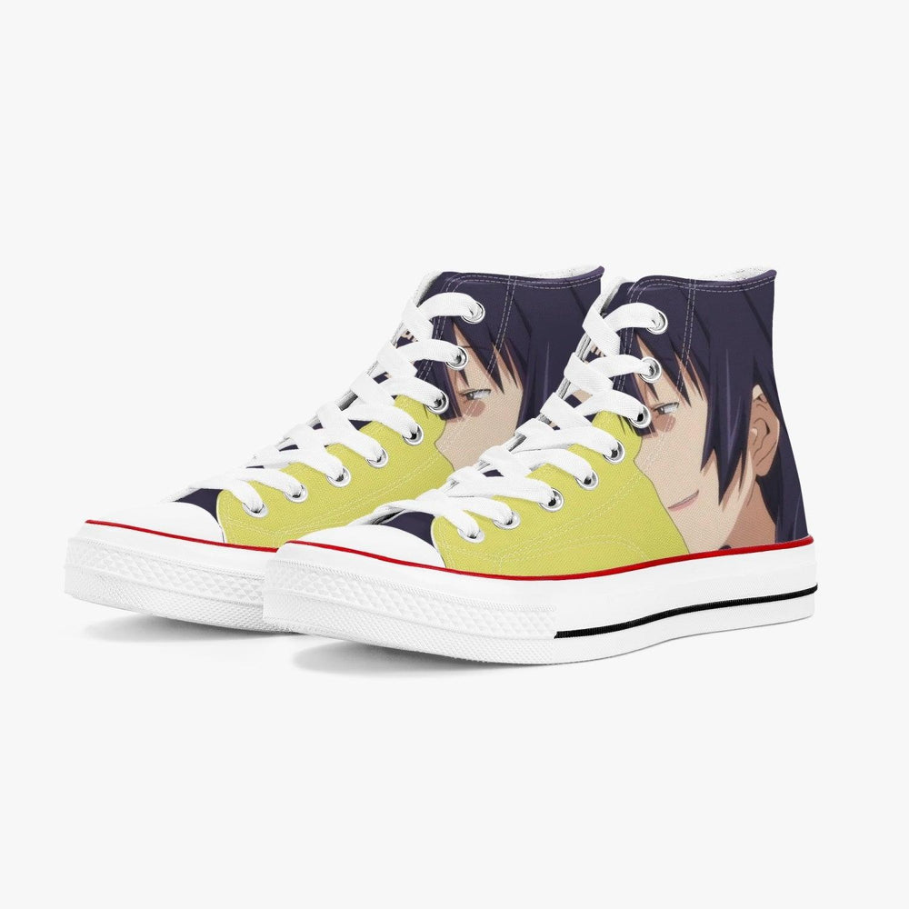 The Devil Is a Part-Timer! Mayumi Kisaki A-Star High White Anime Shoes _ The Devil Is a Part-Timer! _ Ayuko