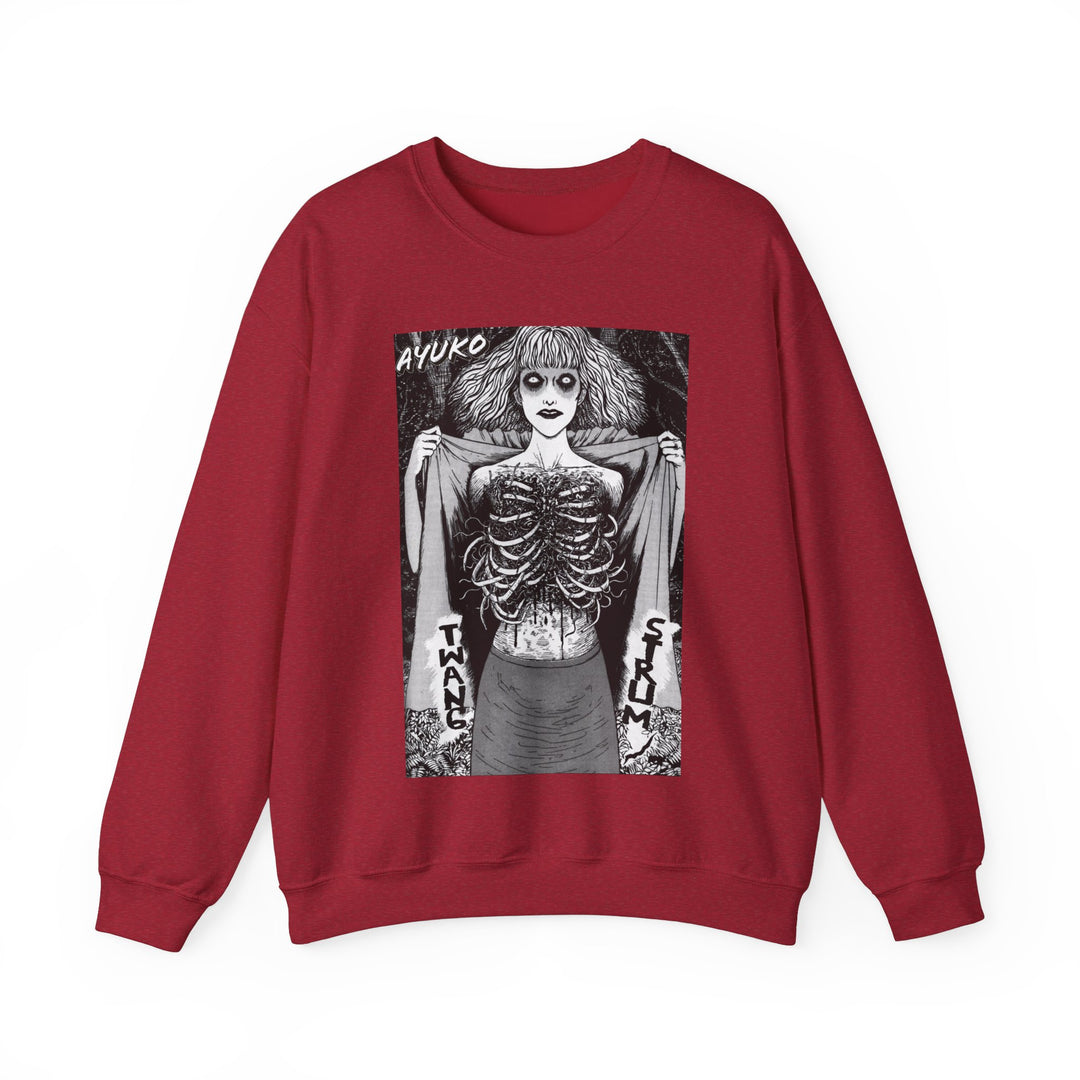 Junji Ito Ribs Woman Sweatshirt