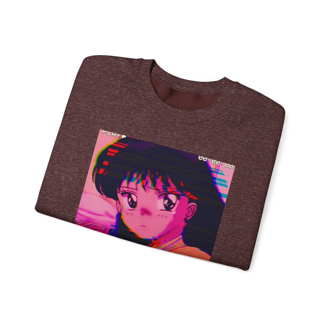 Sailor Mars VHS Anime Sweatshirt