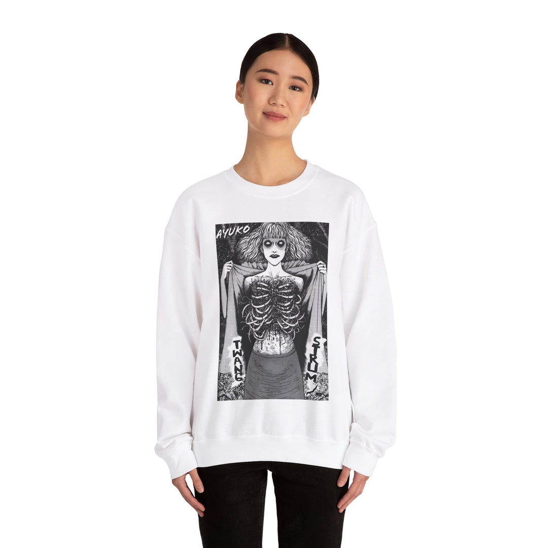 Junji Ito Ribs Woman Sweatshirt