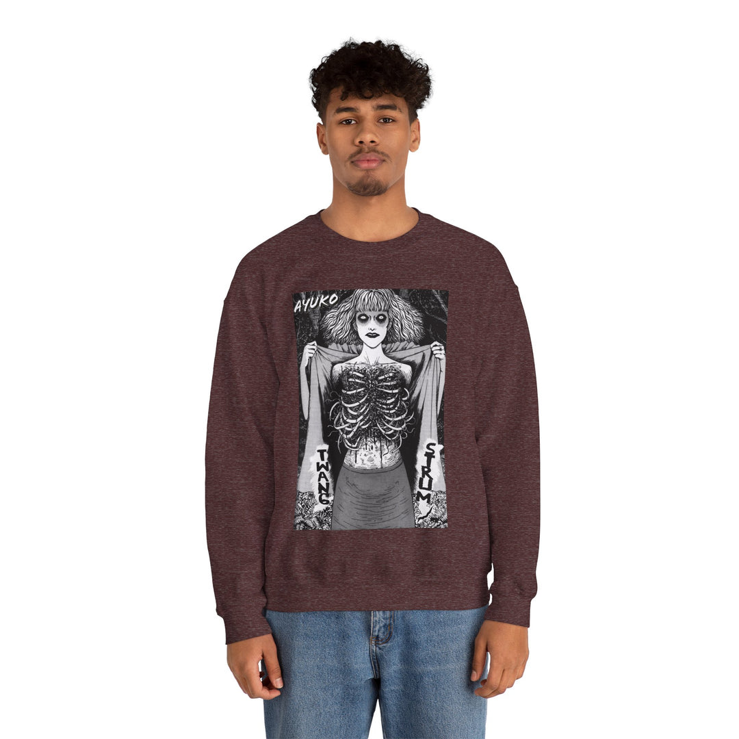 Junji Ito Ribs Woman Sweatshirt