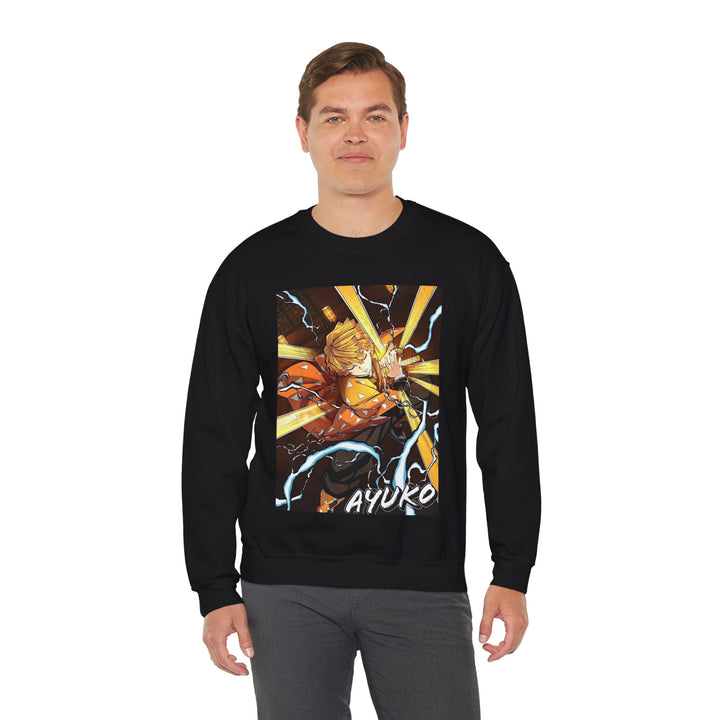 Zenitsu Breath of Thunder Ayuko Anime Sweatshirt