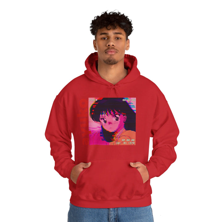 Sailor Mars VHS Ayuko Anime Hoodie