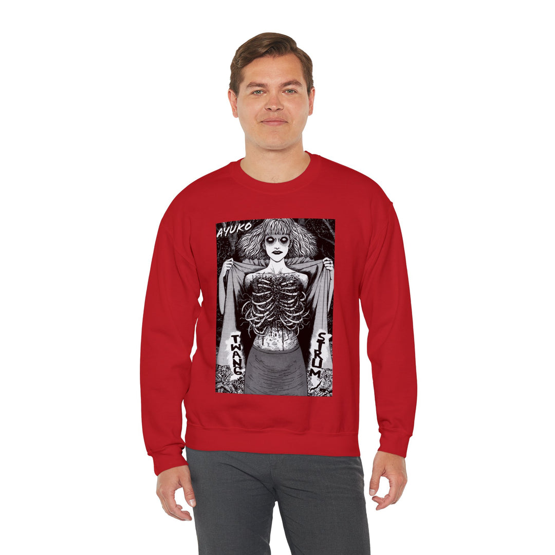 Junji Ito Ribs Woman Sweatshirt