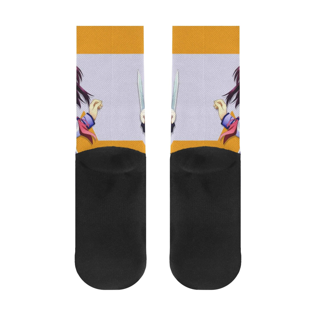 Angel Beats Angel And Yuri Anime Socks _ Angel Beats _ Ayuko