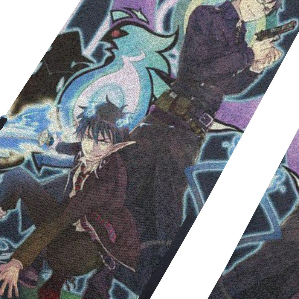 Ao No Exorcist Yukoi And Rin Anime Socks _ Ao No Exorcist _ Ayuko