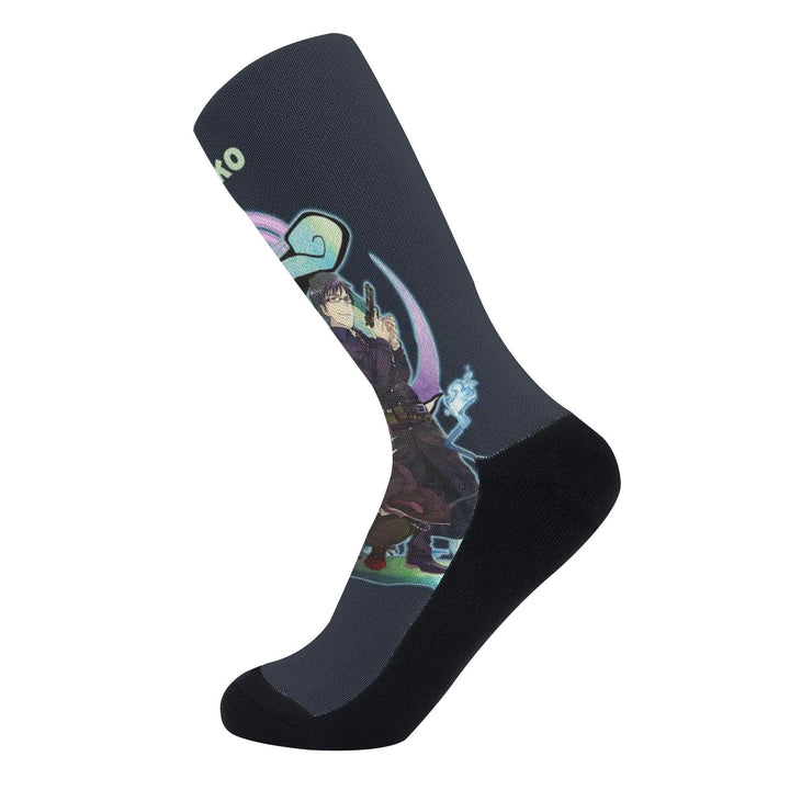 Ao No Exorcist Yukoi And Rin Anime Socks _ Ao No Exorcist _ Ayuko