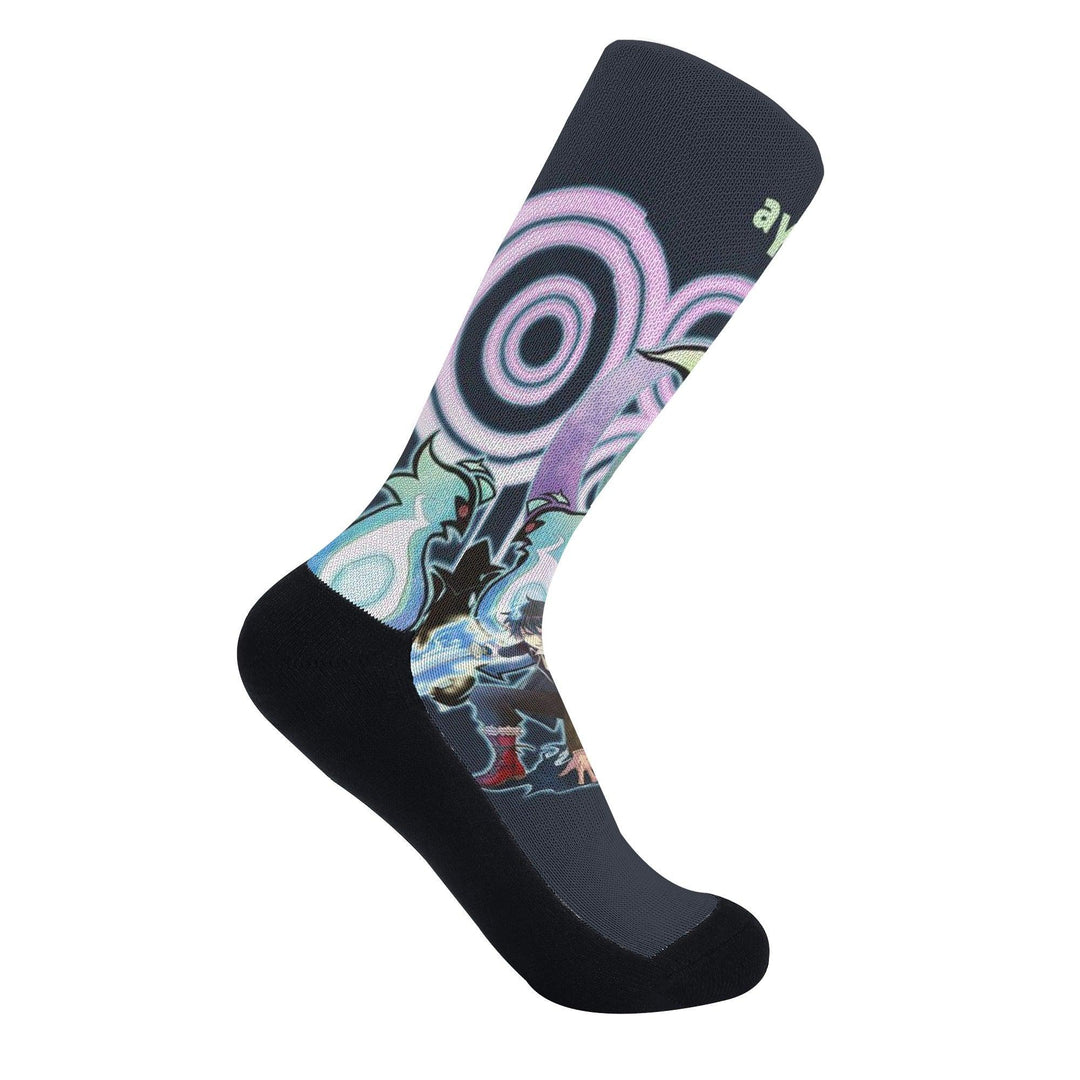 Ao No Exorcist Yukoi And Rin Anime Socks _ Ao No Exorcist _ Ayuko