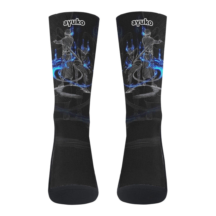 Ao No Exorcist Silhouette Anime Socks _ AO No Exorcist _ Ayuko