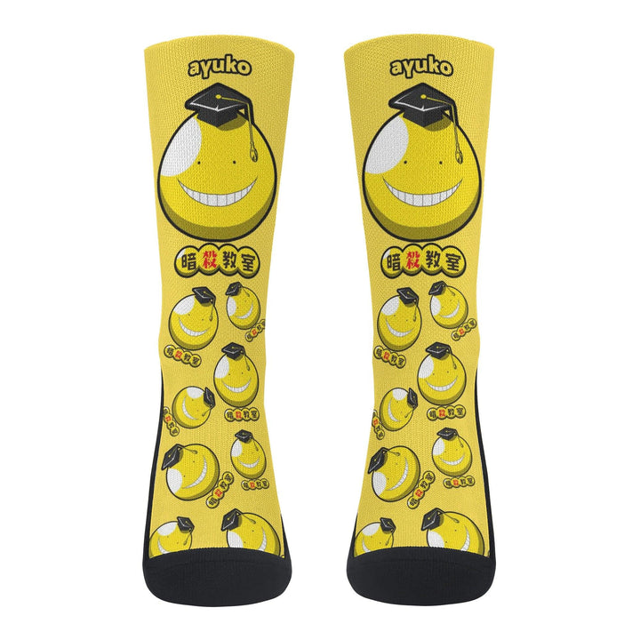 Assassination Classroom Koro Sensei Anime Socks _ Assassination Classroom _ Ayuko