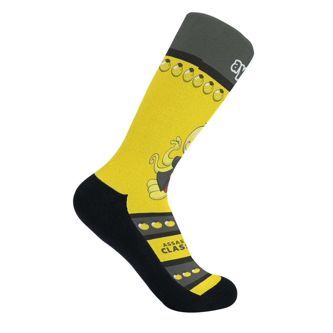 Assassination Classroom Koro Sensei Cute Anime Socks _ Assassination Classroom _ Ayuko