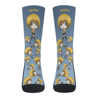 Thumbnail for Attack On Titan Armin Arlert Anime Socks _ Attack On Titan _ Ayuko