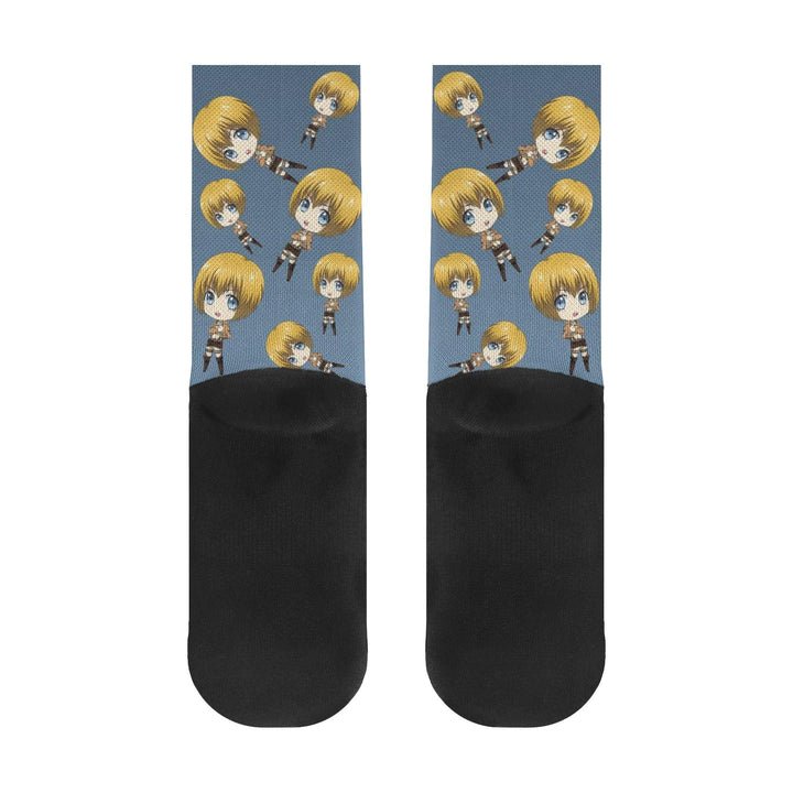 Attack On Titan Armin Arlert Anime Socks _ Attack On Titan _ Ayuko