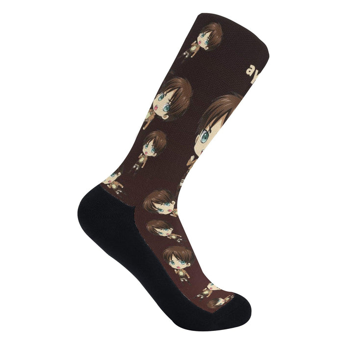 Attack On Titan Eren Yeager Socks _ Attack On Titan _ Ayuko