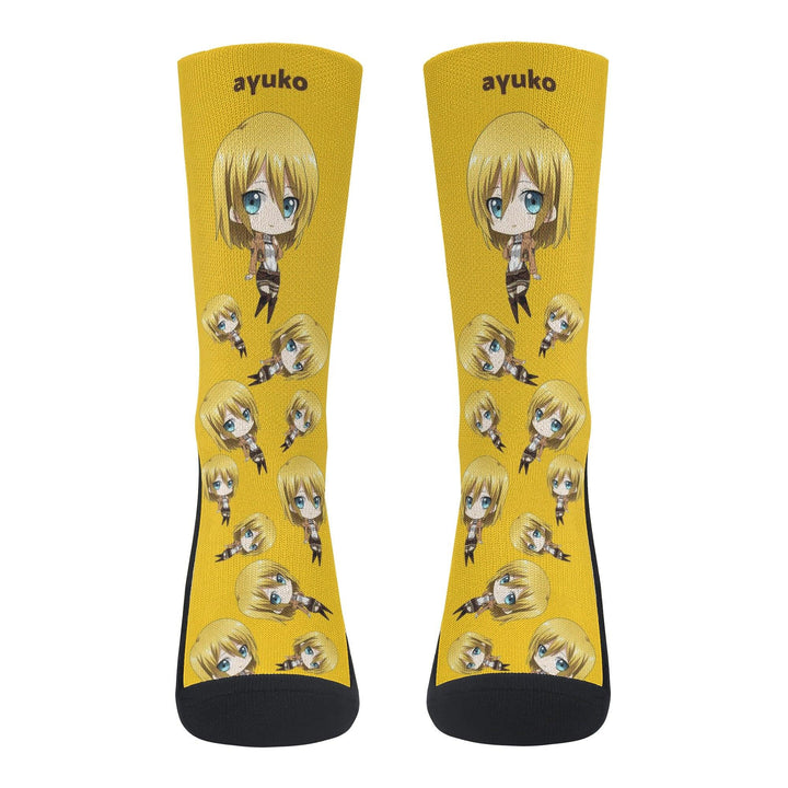 Attack On Titan Historia Reiss Anime Socks _ Attack On Titan _ Ayuko