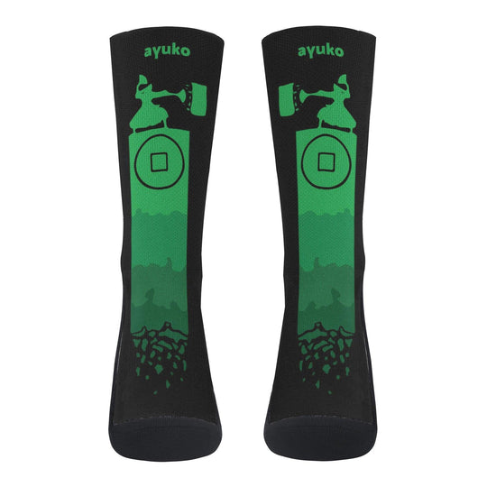 Avatar Earth Nation Anime Socks _ Avatar The Last Airbender _ Ayuko