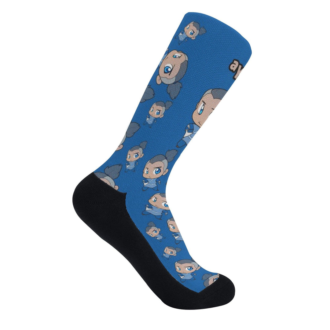 Avatar Sokka Anime Socks _ Avatar The Last Airbender _ Ayuko