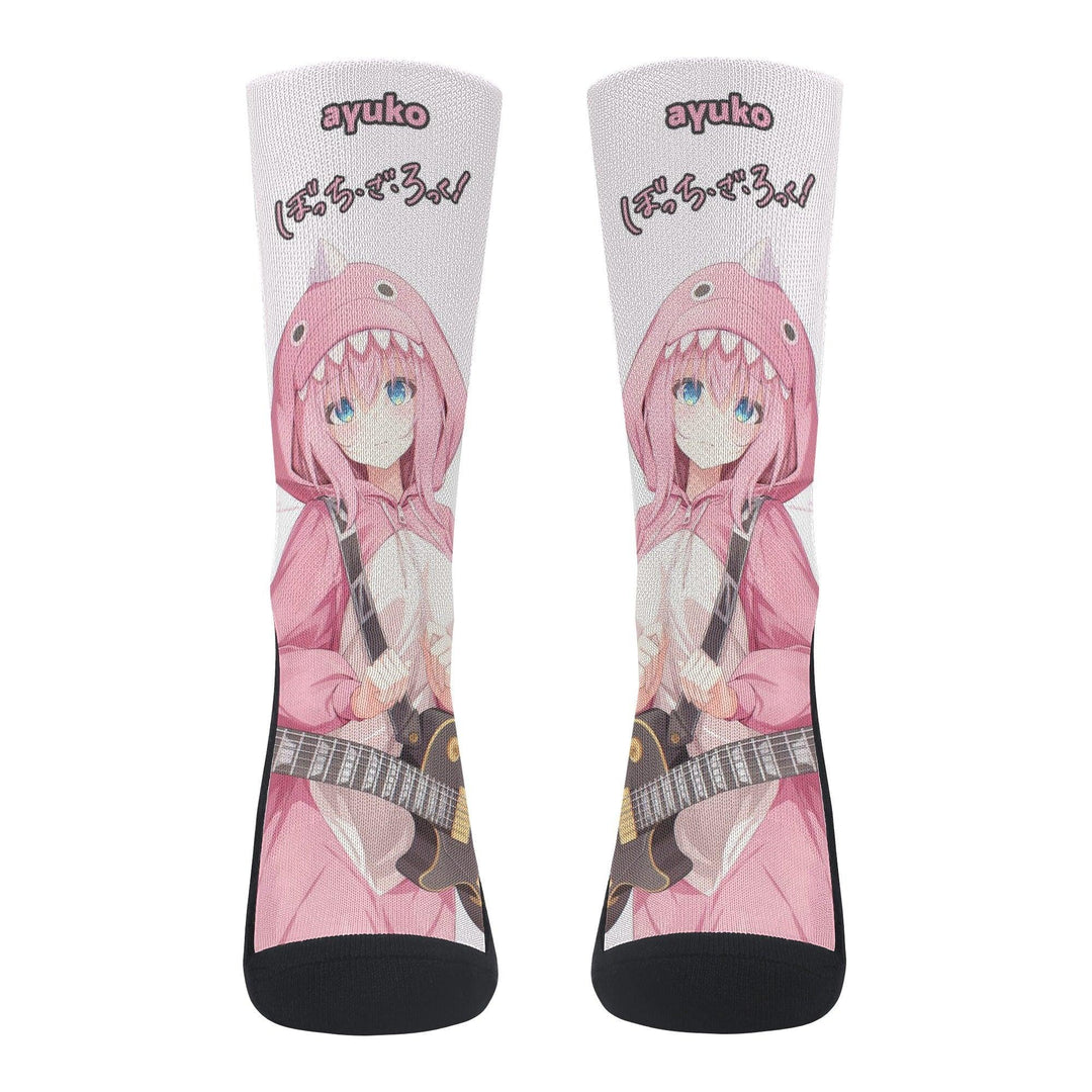 Bocchi The Rock Hitori Anime Socks _ Bocchi the Rock _ Ayuko