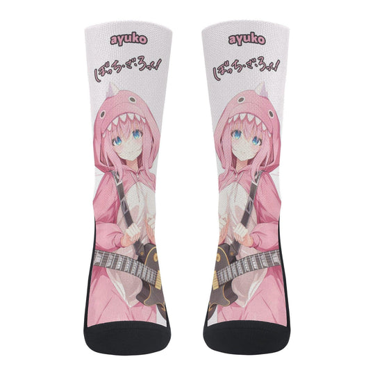 Bocchi The Rock Hitori Anime Socks _ Bocchi the Rock _ Ayuko