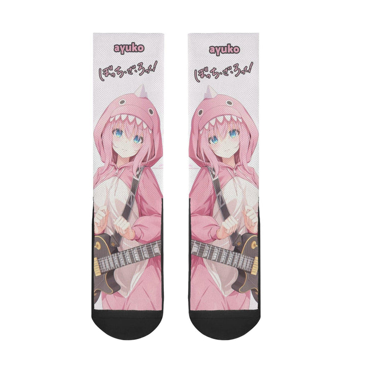 Bocchi The Rock Hitori Anime Socks _ Bocchi the Rock _ Ayuko