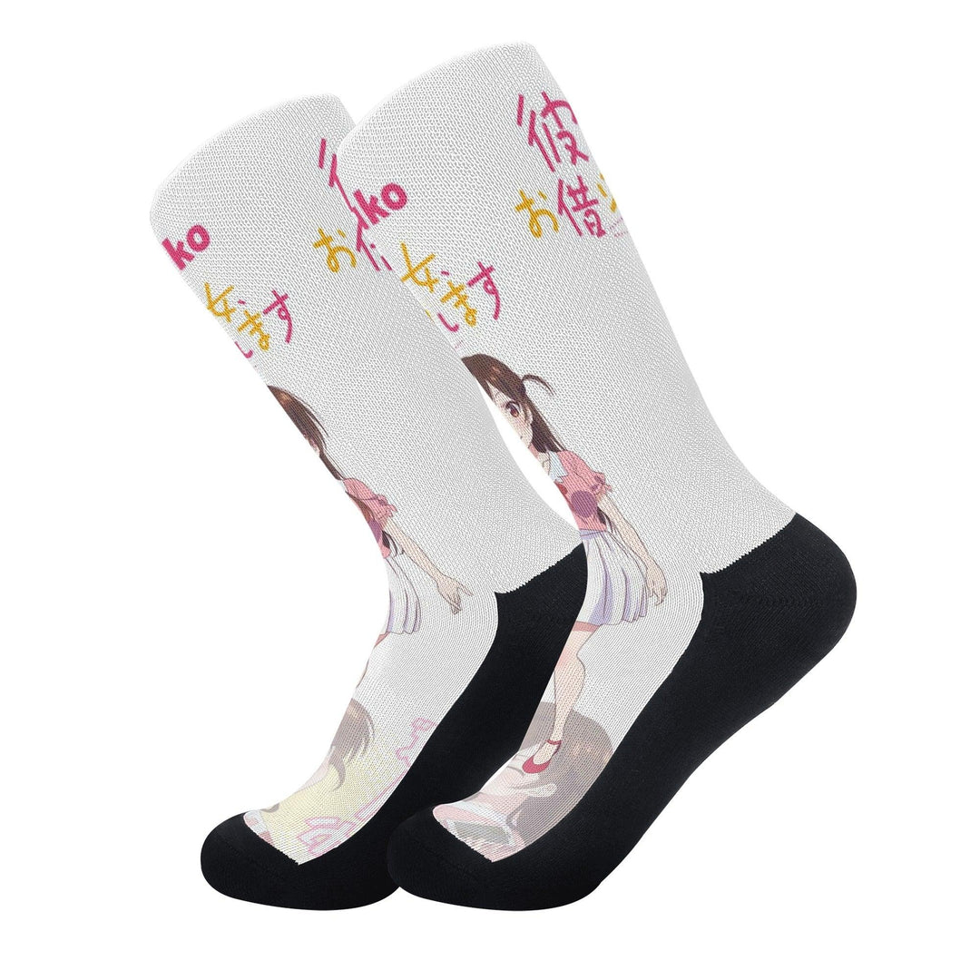 Rent A Girlfriend Chizuru Anime Socks _ popcustoms _ Ayuko