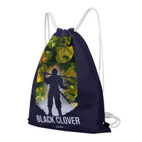 Thumbnail for Black Clover Drawstring Bag