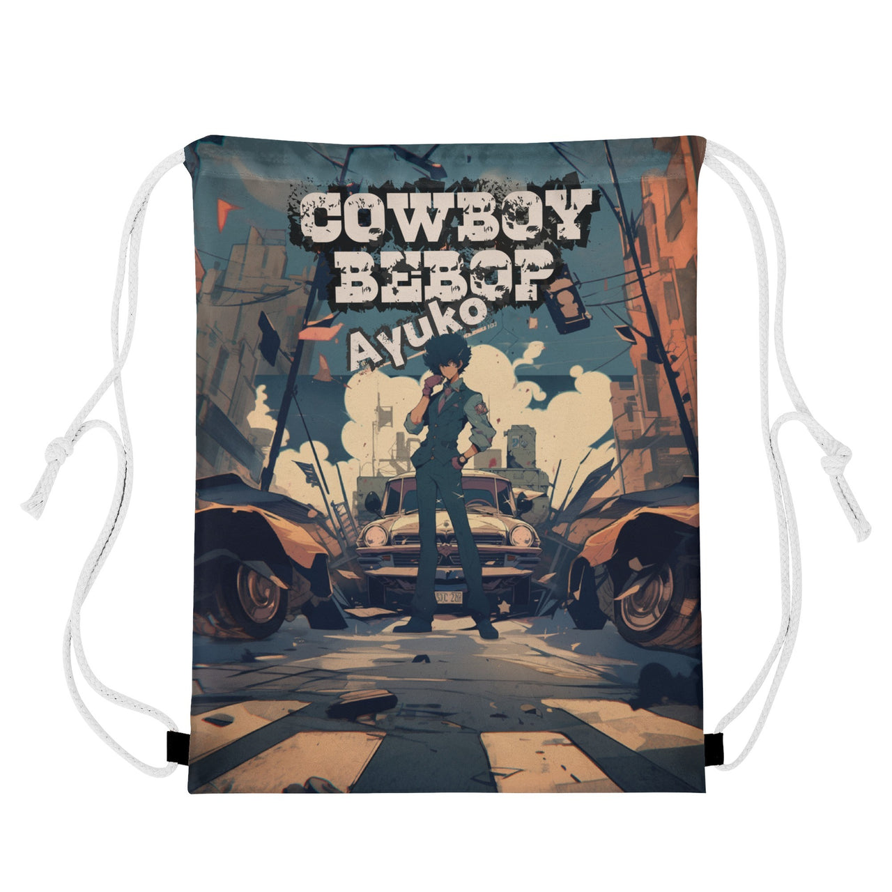 Cowboy Bebop Drawstring Bag